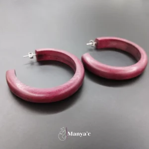 CRÉOLE ZANNO EN AMARANTE (taille L)