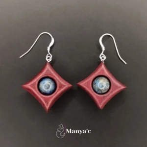 TETRA AMARANTE ET LAPIS-LAZULI